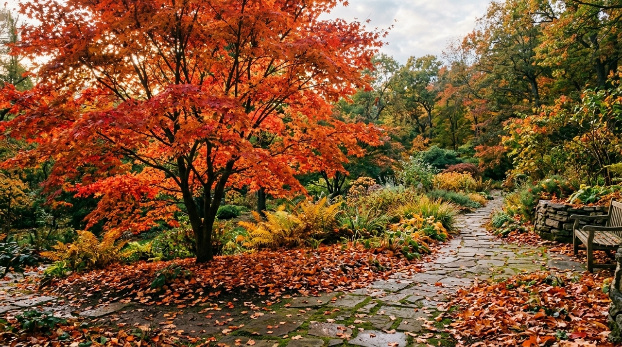 O acer-palmatum é uma das árvores mais desejadas para jardins pequenos, pátios e até vasos grandes.