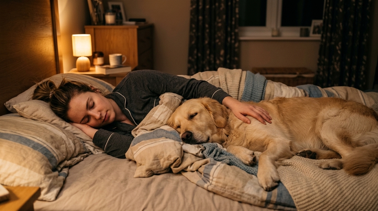Os cães possuem um forte instinto de proteção e procuram locais onde se sentem seguros para dormir.