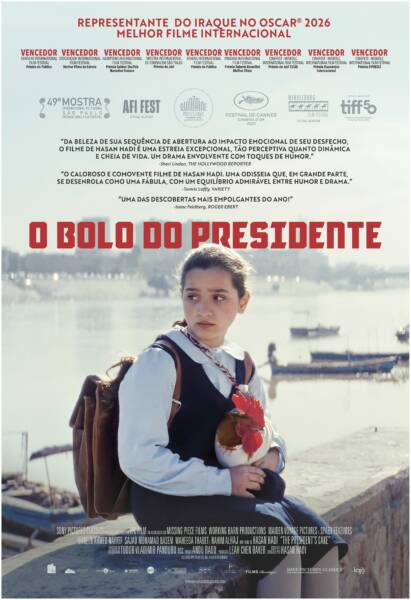 “O Bolo do Presidente” estreia nos cinemas brasileiros em 4 de junho.