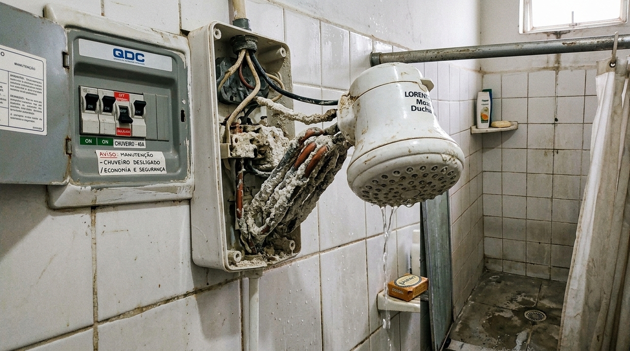 Por que a resistência do chuveiro fica cheia de calcário e com que frequência ele precisa ser trocado?
