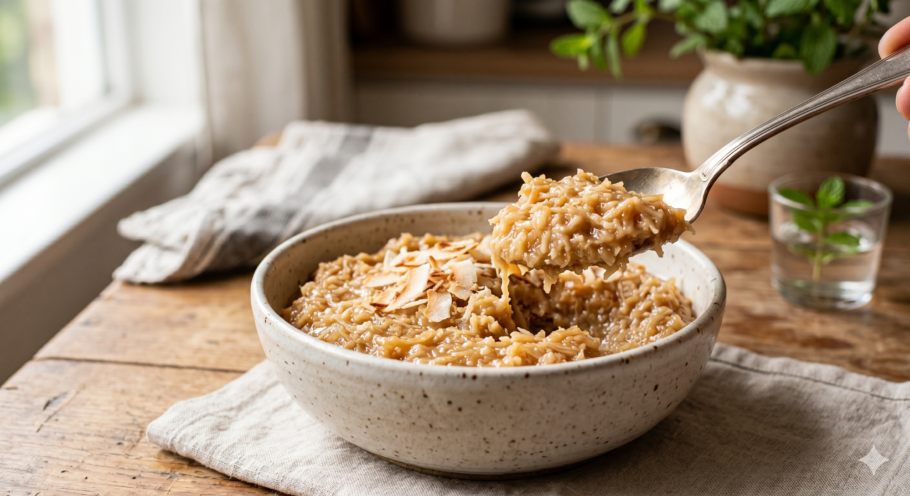 Veja como fazer cocada de colher cremosa com uma receita simples e rápida