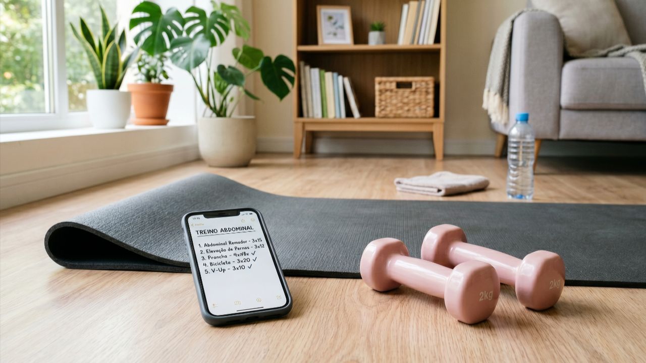 Organize o treino abdominal em sessões únicas, blocos ou dias alternados.