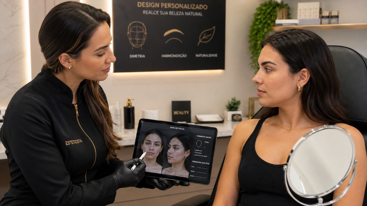 Para um resultado natural, mostre referências e alinhe técnicas, manutenção e visagismo com o profissional.
