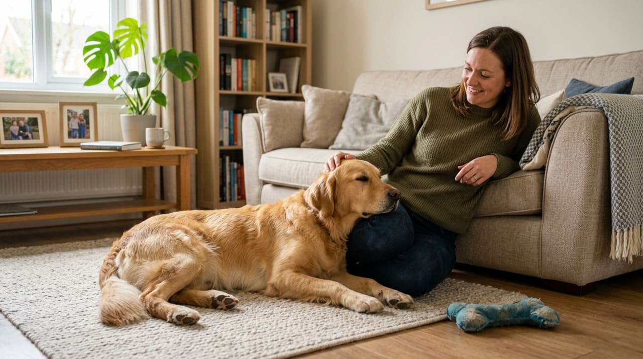Os cães costumam demonstrar afeto por meio de comportamentos simples e naturais.