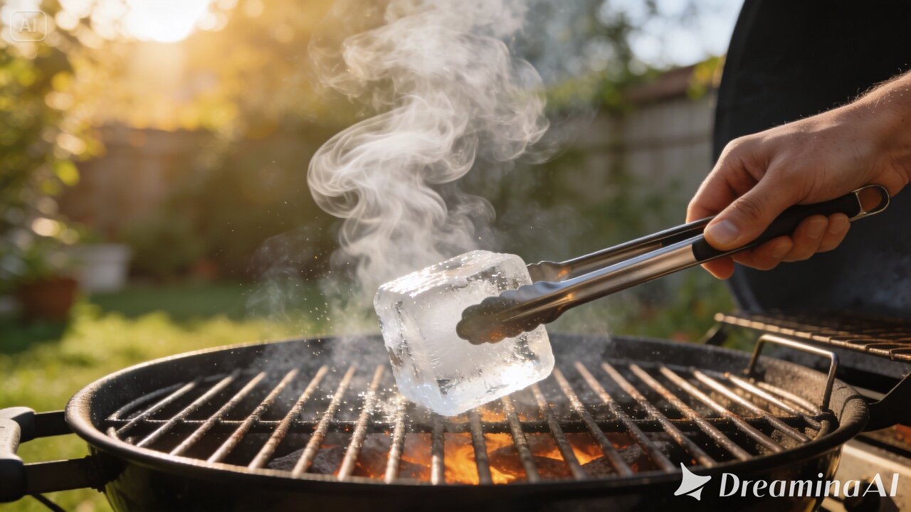 Gelo na grelha ajuda a reduzir sujeira e fumaça no churrasco. Saiba como aplicar do jeito certo e evitar problemas na churrasqueira.
