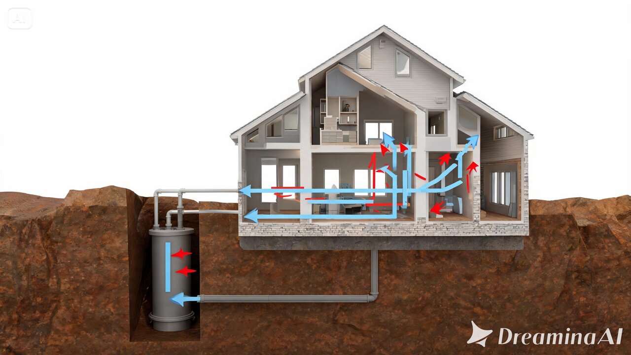 Casas mais frescas e contas de luz menores estão fazendo o poço canadense ganhar espaço em novos projetos residenciais.