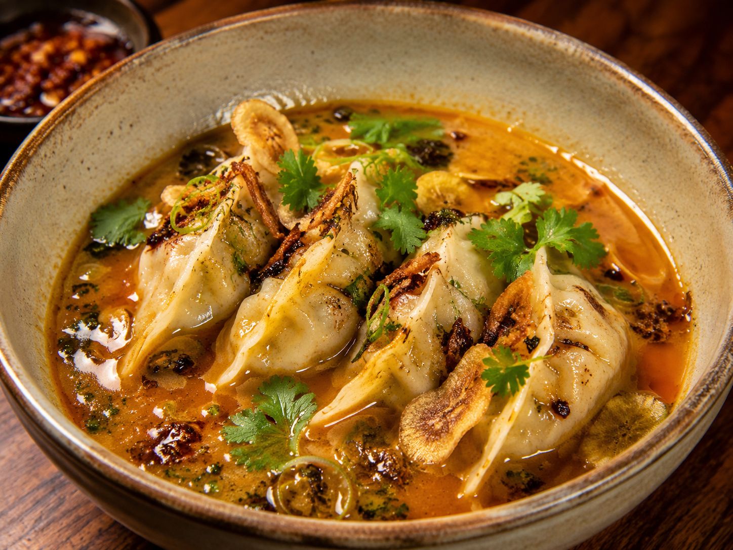 O dumpling de pirarucu do chef Thiago Maeda (Bagaceira, Koya88, Yug, Krozta, Tiko) é dos destaques do Guest Gastronômico no dia 28/05