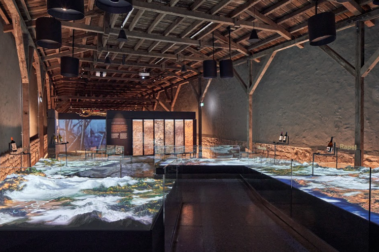 Experiência sensorial do Centro del Vino  da marca Casillero del Diablo