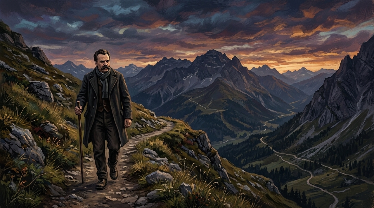 Reflexão de Nietzsche sobre a solidão: “O valor de uma pessoa é medido pela quantidade de solidão que ela consegue suportar.”