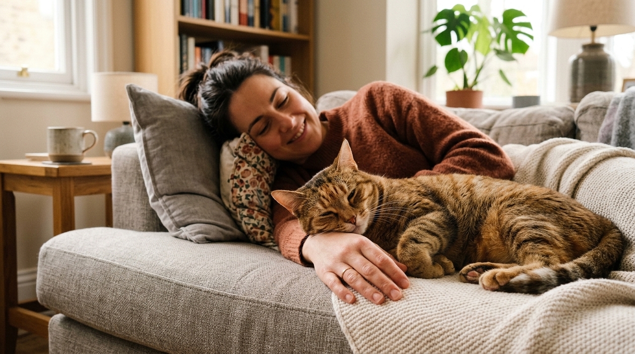 Os gatos possuem uma personalidade mais reservada e observadora. Isso não significa falta de amor, mas sim uma maneira diferente de criar vínculos