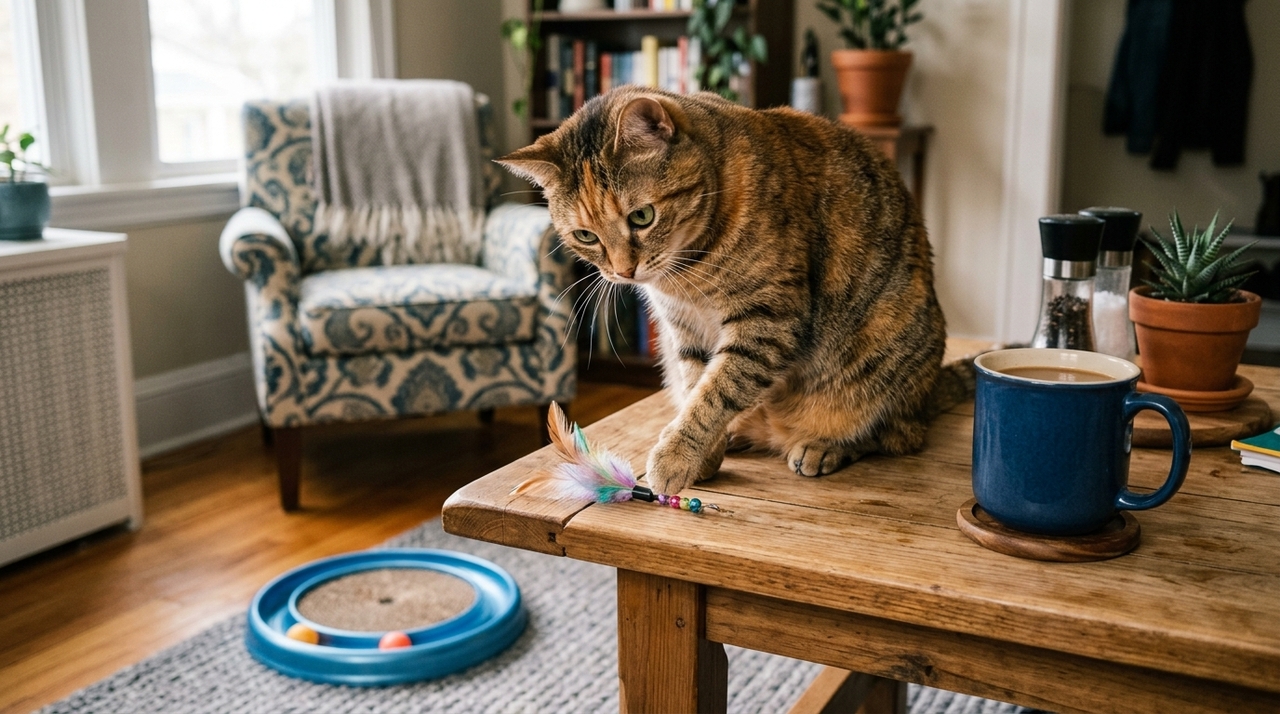 Os gatos exploram o ambiente principalmente através das patas.