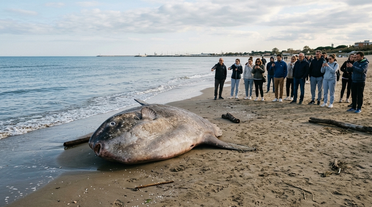 O peixe-lua tem uma anatomia que parece desafiar a ideia comum de peixe.