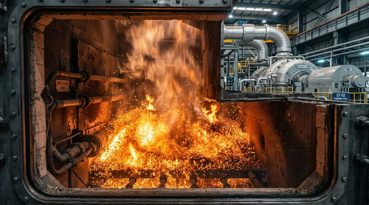 Para transformar restos de plantações em energia utilizável, os engenheiros empregam sistemas avançados chamados de caldeiras de biomassa industrial em temperaturas extremas.