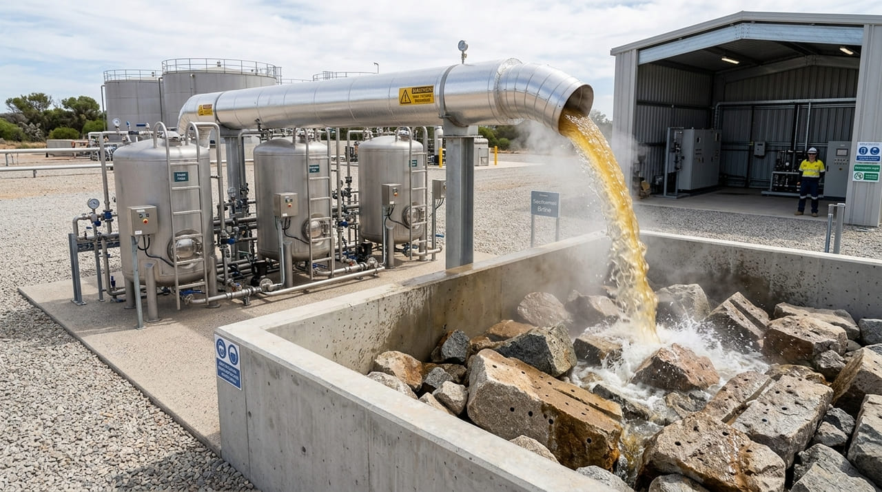 A tecnologia de ciclo fechado aproveita a salmoura quente para sustentar uma rede elétrica estável sem emitir gases poluentes.