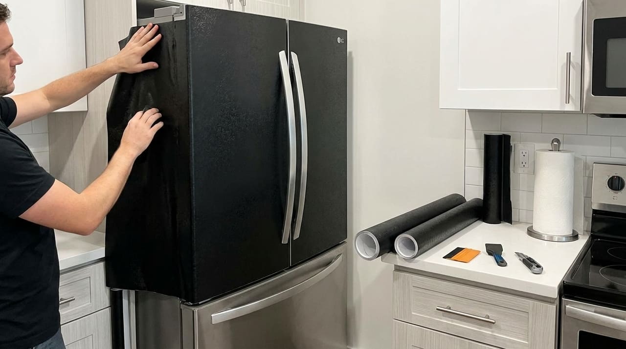 A busca por uma renovação visual eficiente muitas vezes esbarra no preço elevado de modelos novos com acabamento em aço escovado.