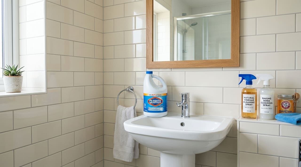 Substituir produtos agressivos por soluções naturais preserva o brilho original e a integridade do rejunte poroso.