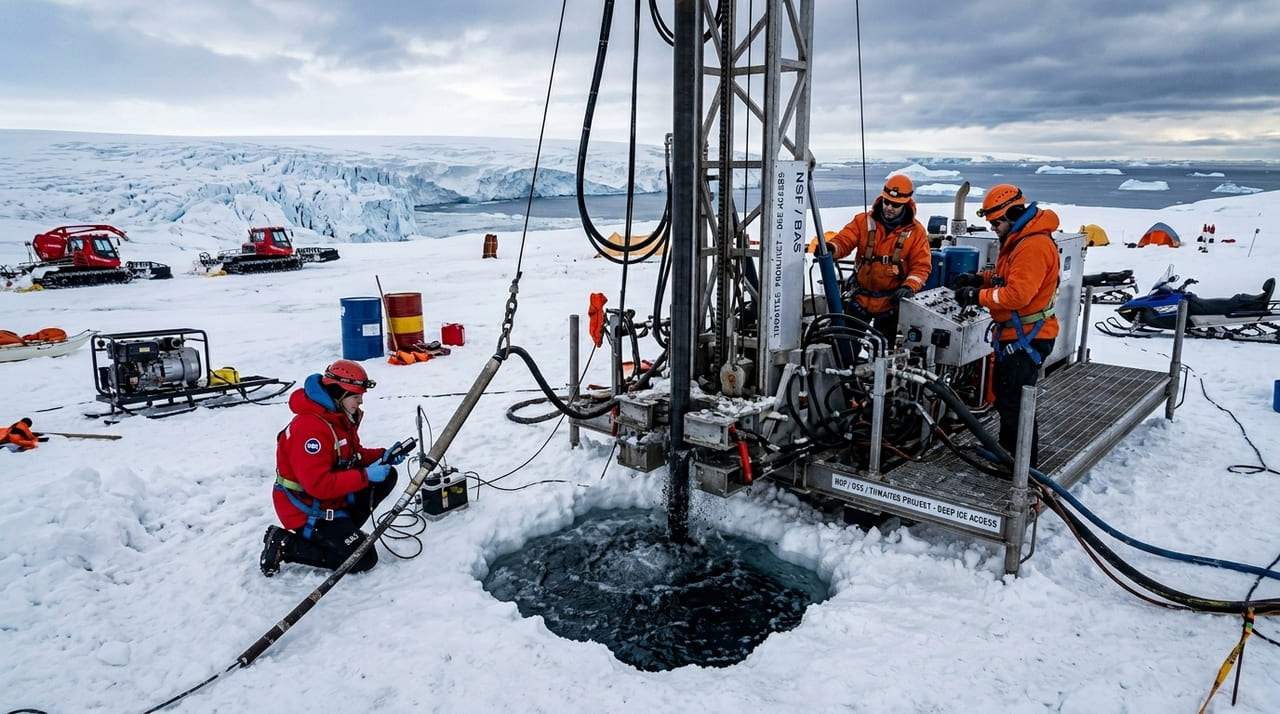 O projeto de geoengenharia glacial busca evitar a elevação do nível do mar através do redirecionamento de correntes oceânicas profundas.