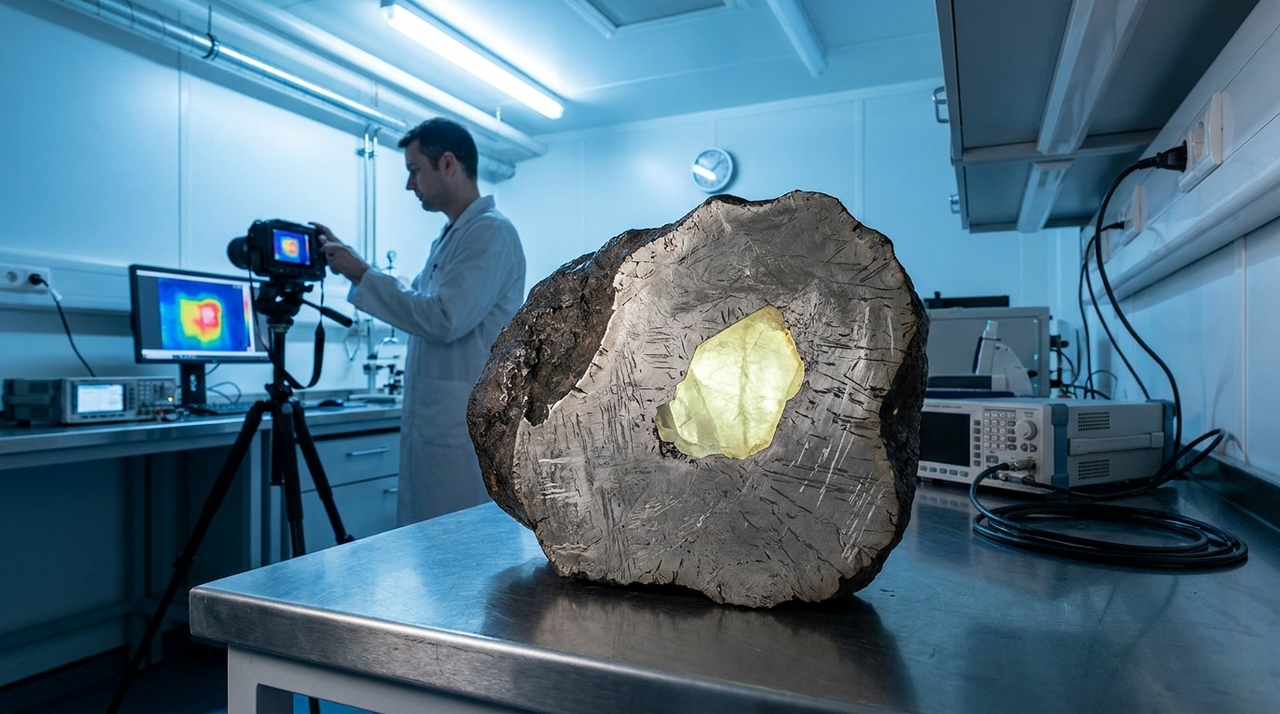 A tridimita extraída do meteorito Steinbach apresenta uma condutividade térmica estável que desafia os padrões dos materiais convencionais.