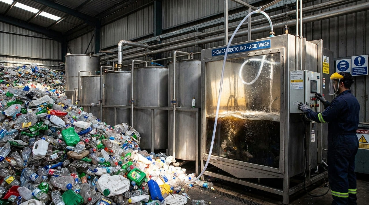 O processo inovador utiliza um reator especializado capaz de suportar ambientes altamente corrosivos sem sofrer degradação estrutural em sua base.
