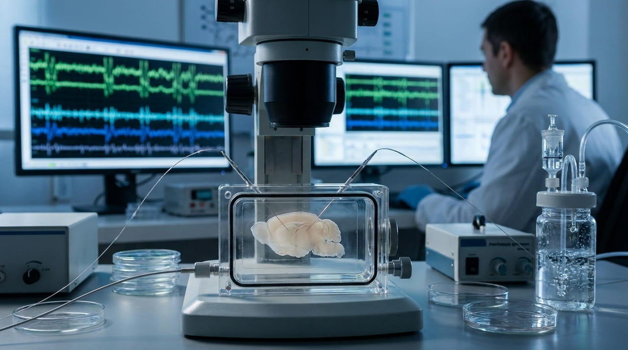 O uso de crioprotetores e resfriamento ultrarrápido preserva a neuroplasticidade e a capacidade de aprendizado em amostras biológicas.