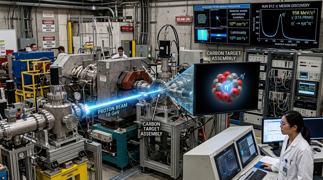 Cientistas identificam os primeiros sinais de um núcleo mésico eta prime para explicar a origem da massa no universo.