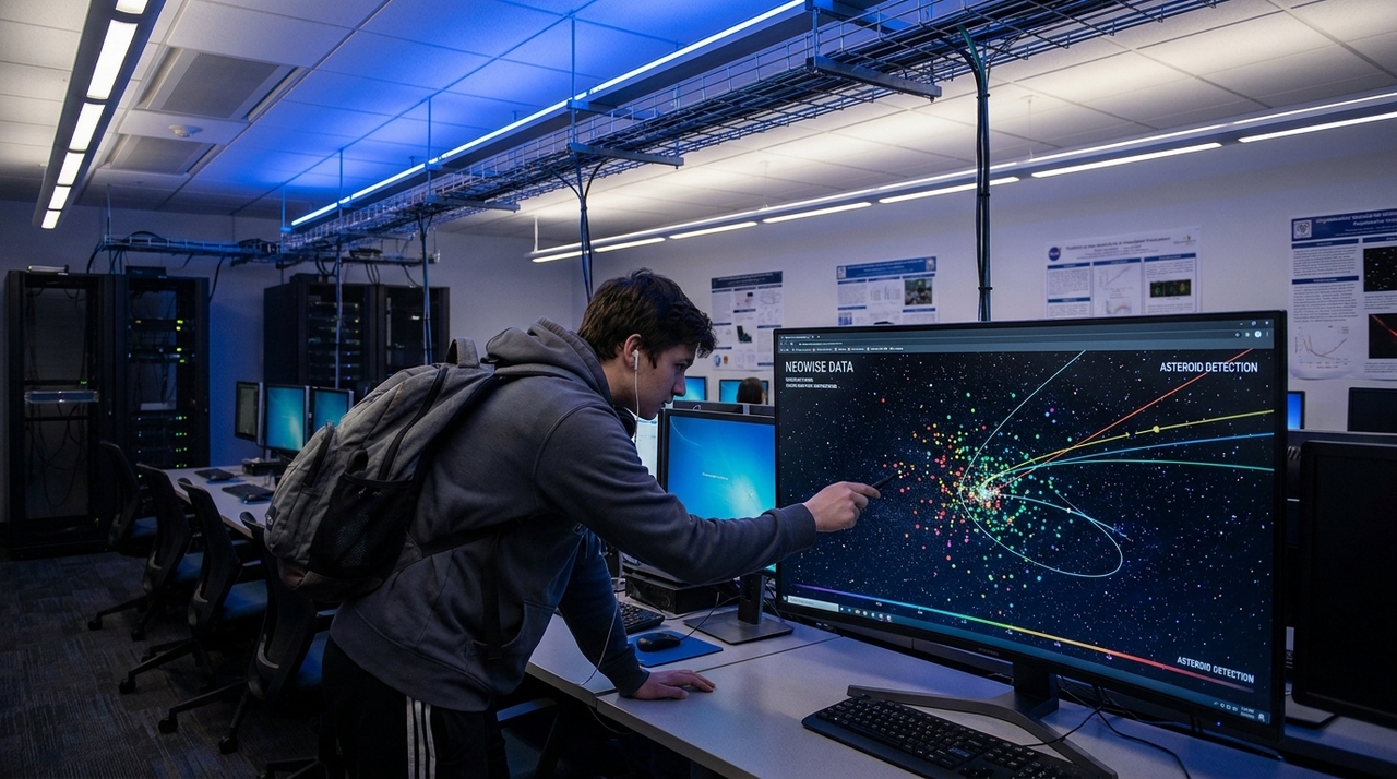 Um estudante americano do ensino médio usou inteligência artificial para mapear 1,5 milhão de objetos anteriormente desconhecidos no espaço, e o resultado impressionou cientistas que pensavam que o céu já havia sido explorado