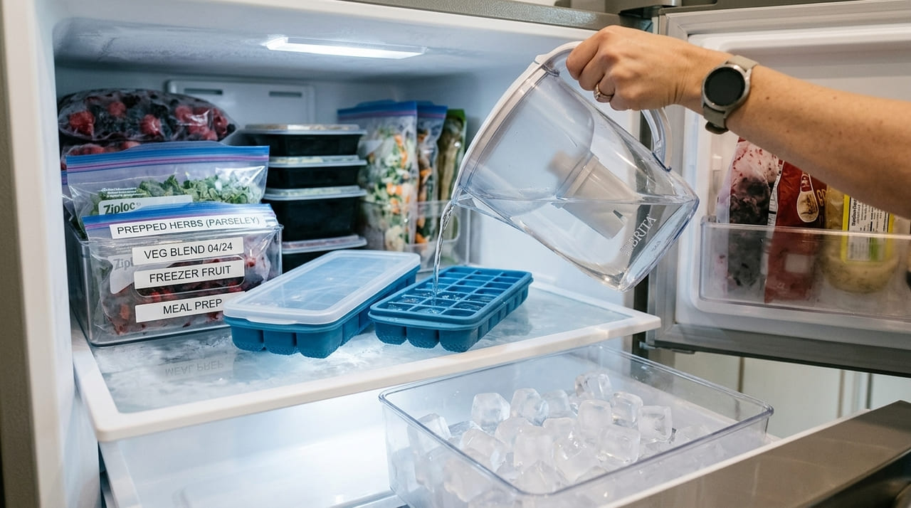 A renovação quinzenal das pedras de gelo garante a pureza e o sabor original das suas bebidas.