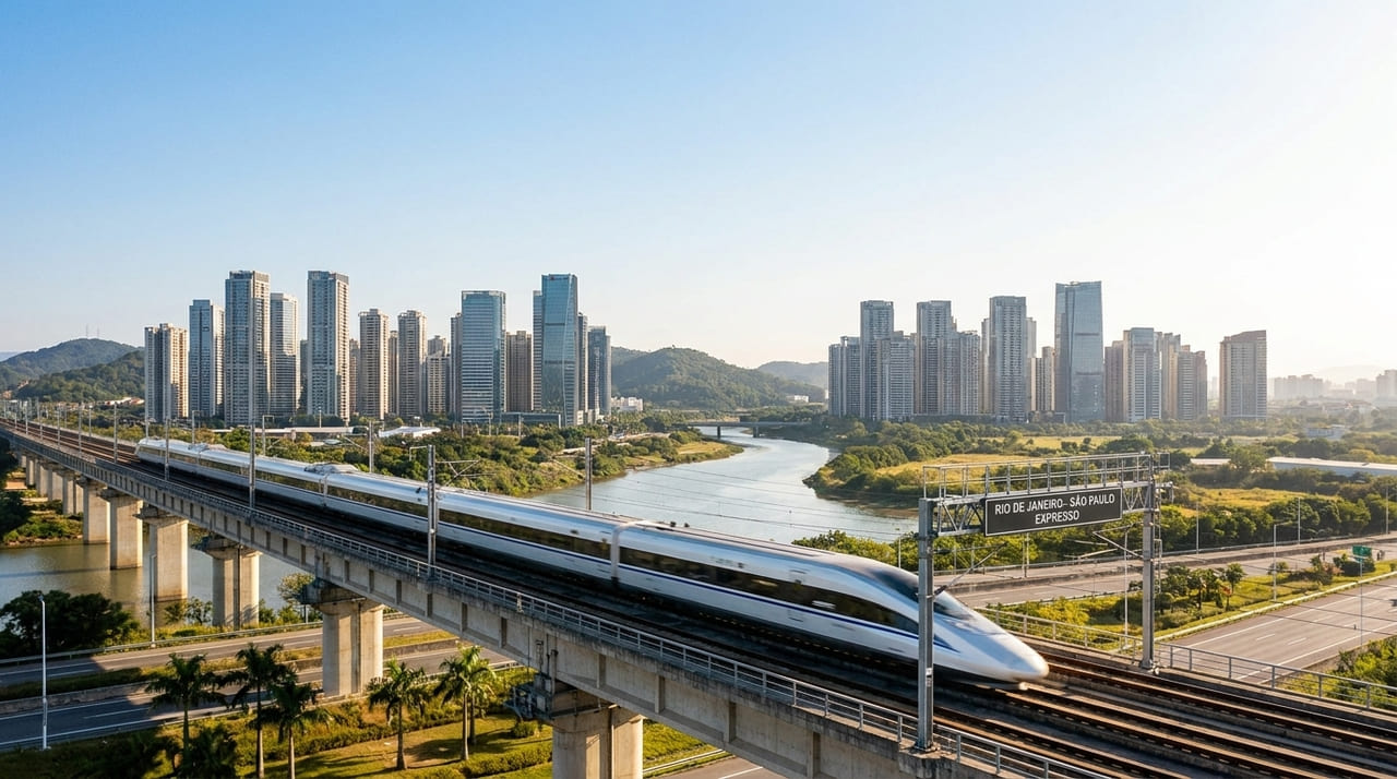 Sistemas automatizados e infraestrutura moderna garantem pontualidade e segurança no deslocamento entre os grandes centros urbanos.