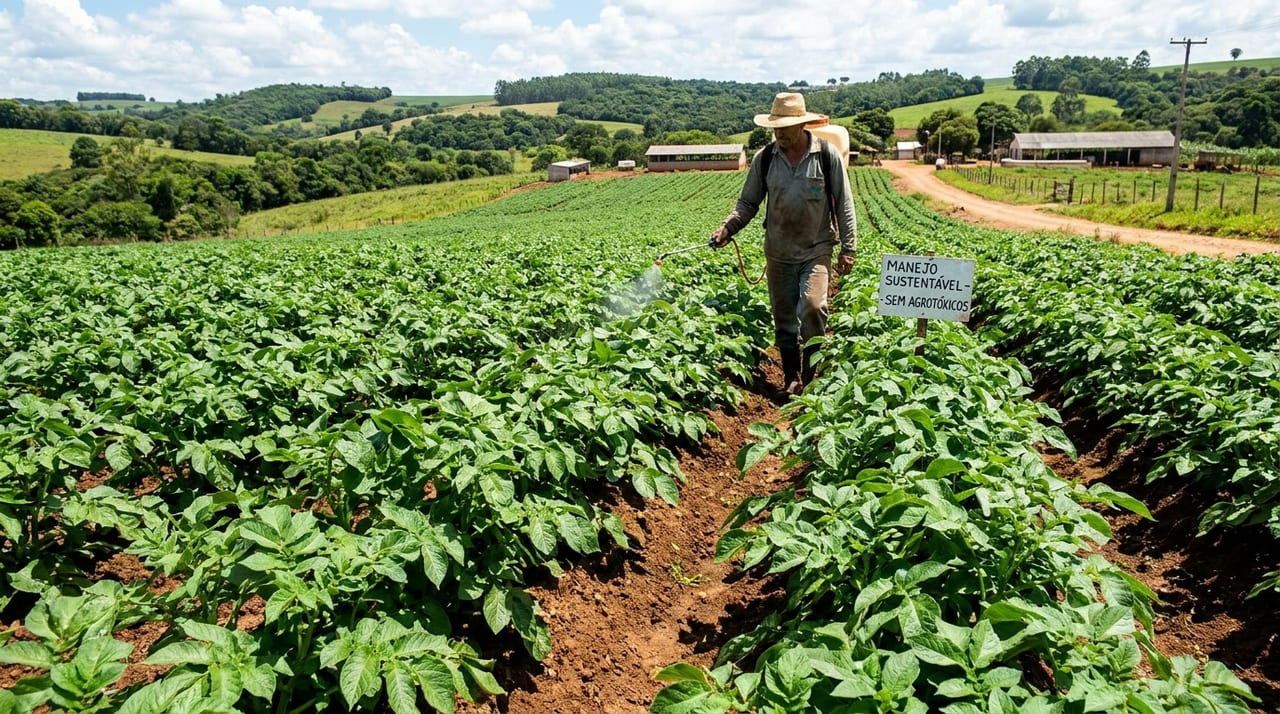 O desenvolvimento dessa nova variedade bicolor promove um cultivo agrícola mais limpo e livre de agrotóxicos.