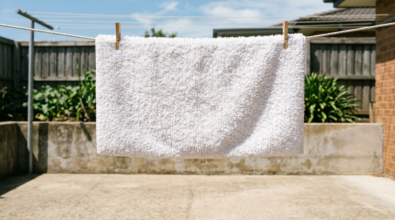 Substituir produtos químicos por vinagre de álcool garante tecidos mais absorventes e livres de odores.