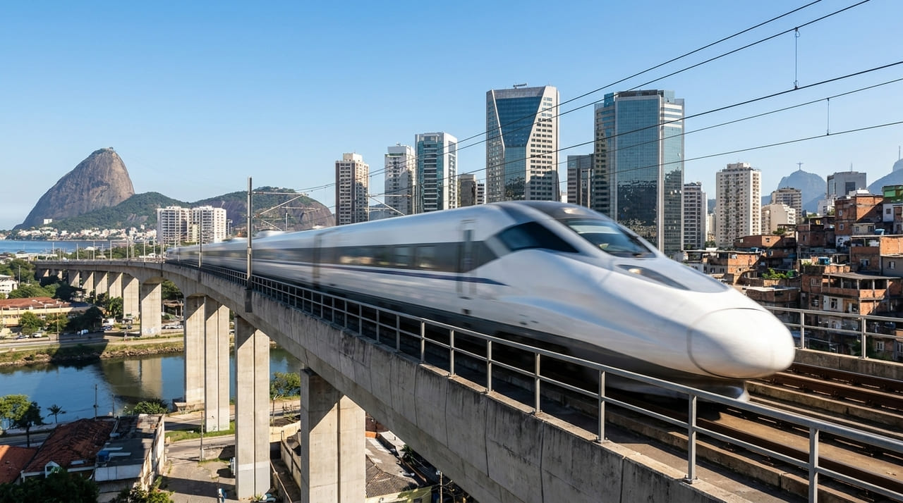 A implementação do trem-bala marca o início de uma nova era para a integração e o desenvolvimento econômico entre as metrópoles.