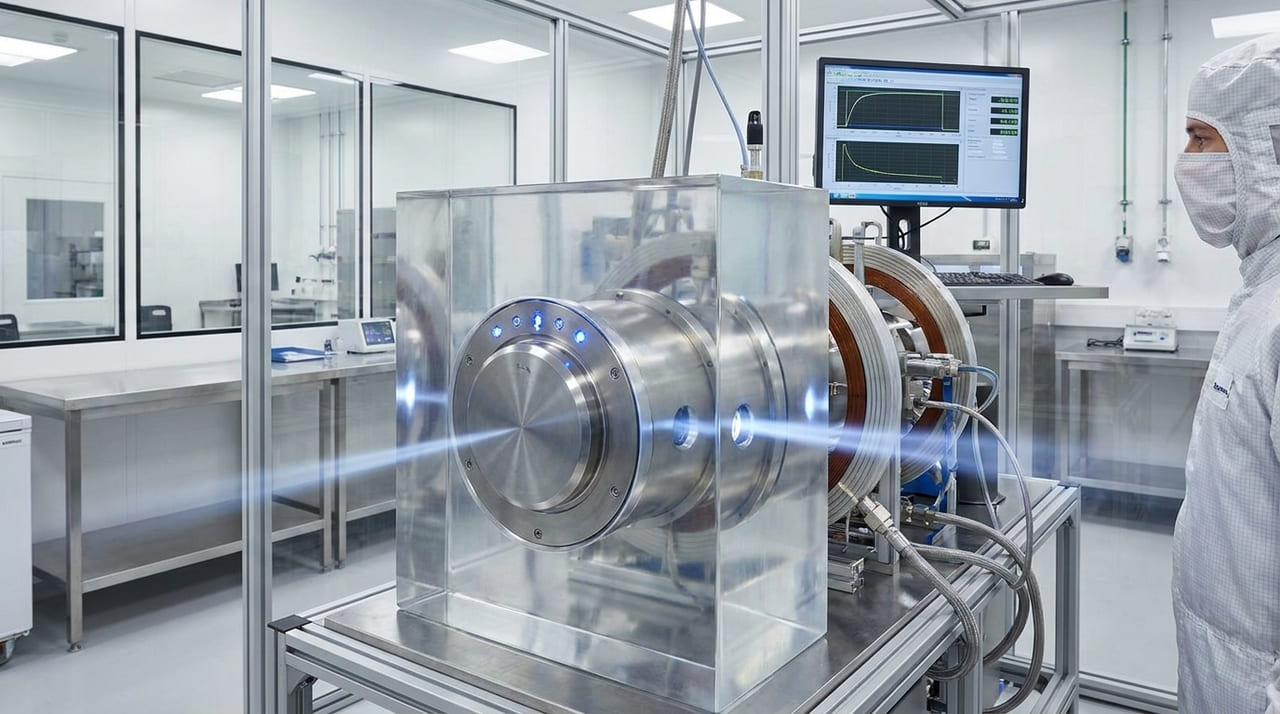 O uso do condensado de Bose-Einstein permite a criação de feixes controlados de partículas para monitoramento nuclear e estudos geológicos.