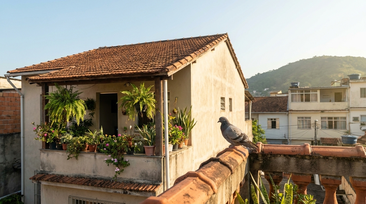 Pombos atuam como bioindicadores que validam a segurança biológica e a qualidade ambiental do seu lar.