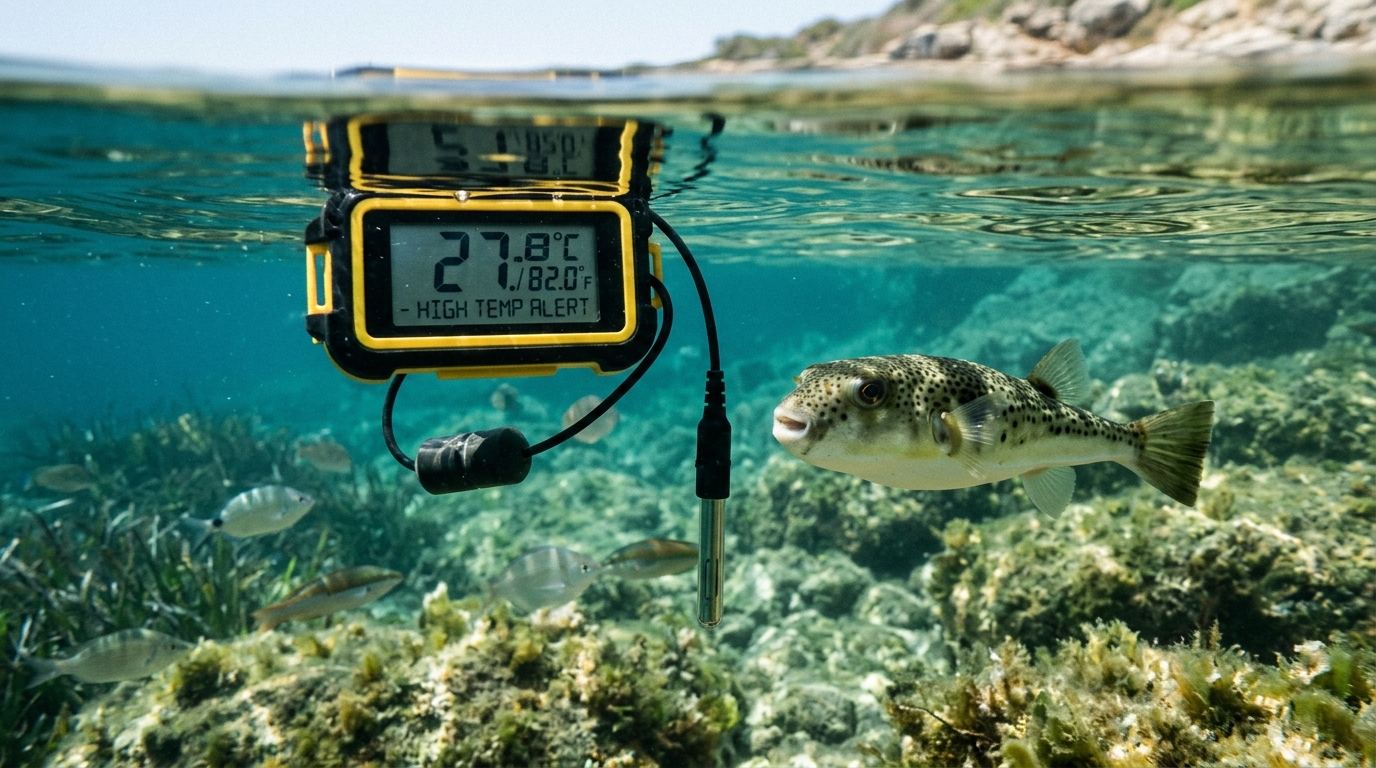 O surgimento de espécies tropicais em águas frias revela o desequilíbrio térmico causado pelas mudanças climáticas.