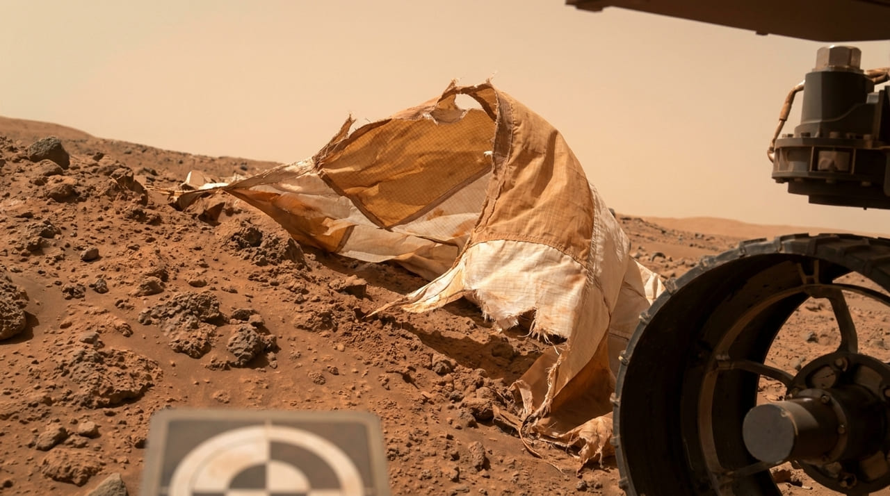 Fragmentos descartados durante pousos em outros planetas geram debates sobre a preservação de ambientes intocados e a responsabilidade humana no cosmos.