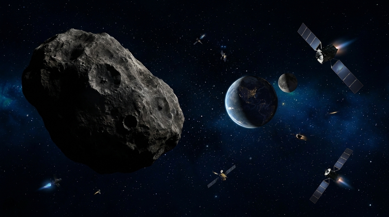 Sistemas de defesa planetária dependem da colaboração internacional e de algoritmos preditivos para garantir a segurança tecnológica contra detritos espaciais.