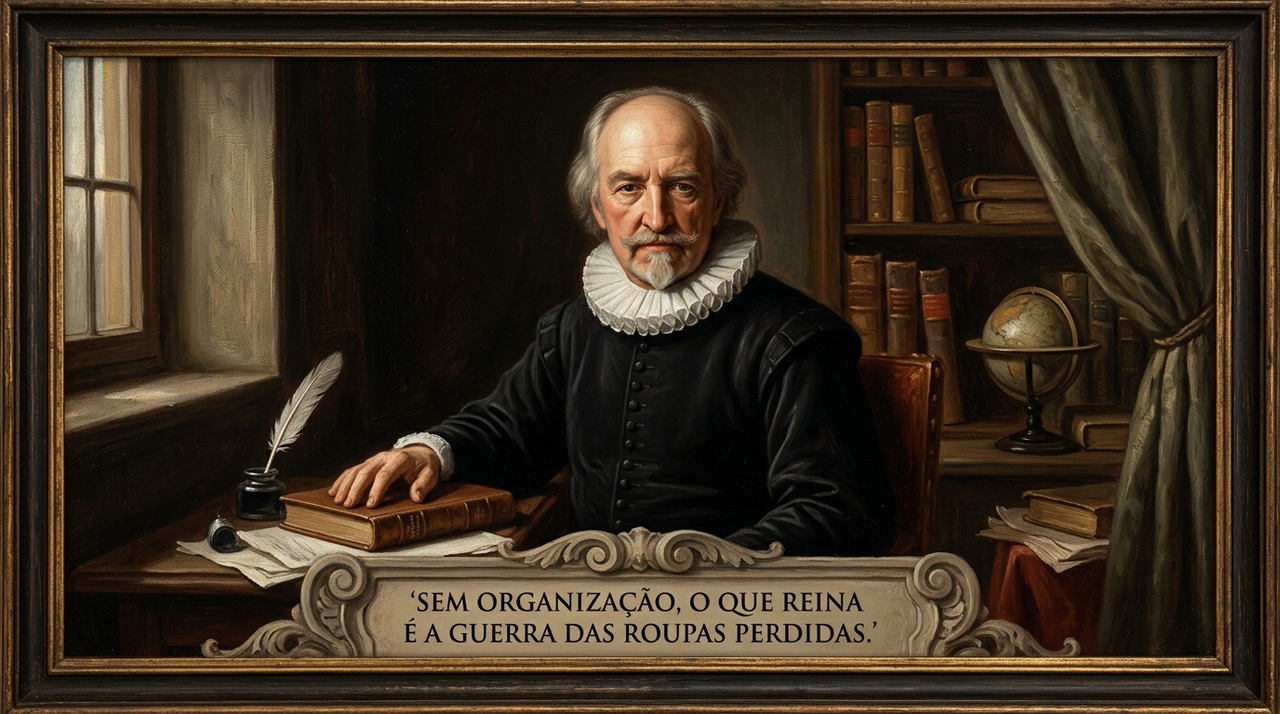 A aplicação de regras racionais no vestuário substitui o caos do estado de natureza pela harmonia visual.
