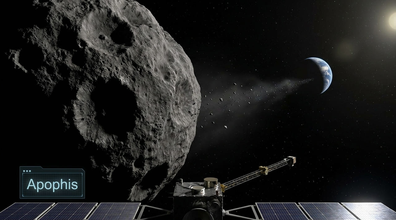 Embora o risco de impacto tenha sido descartado, o sobrevoo do Apófis será um ensaio crucial para a defesa planetária.