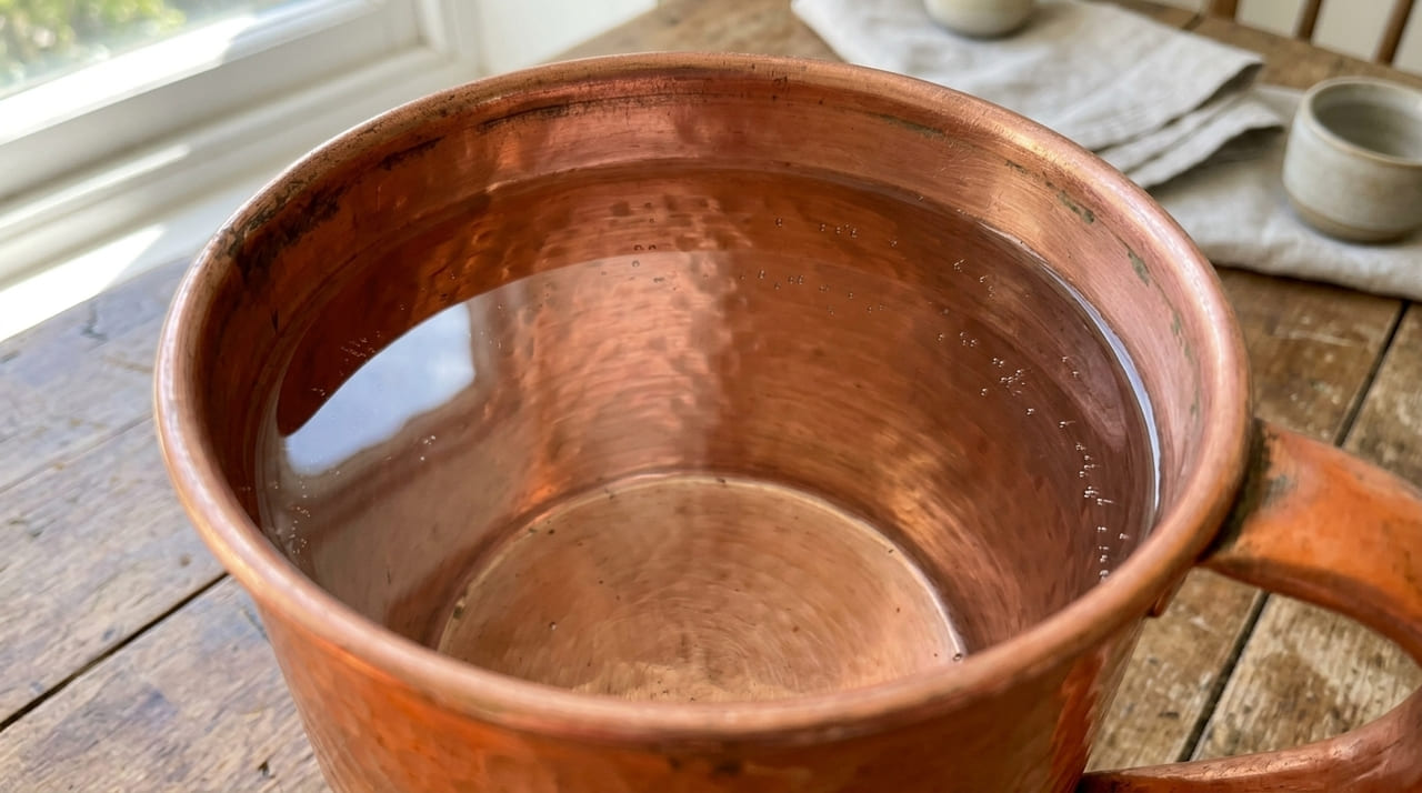 O uso de jarras metálicas na rotina matinal promove a purificação do organismo e a harmonização das energias vitais.