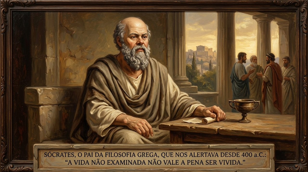 Uma vida plenamente vivida exige a consciência crítica e o entendimento profundo de nossos atos.