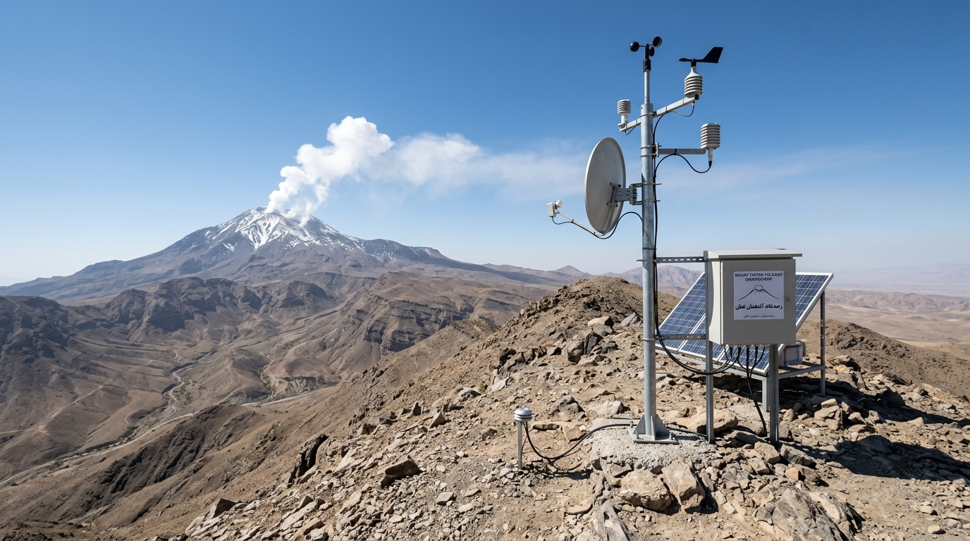 A tecnologia InSAR permite identificar deformações minúsculas na superfície de vulcões remotos após séculos de inatividade.