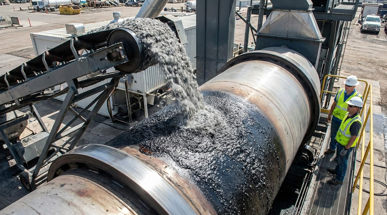 Descoberta que altera a engenharia rodoviária para sempre: produzem asfalto feito com açúcar para transformar as rotas do planeta inteiro