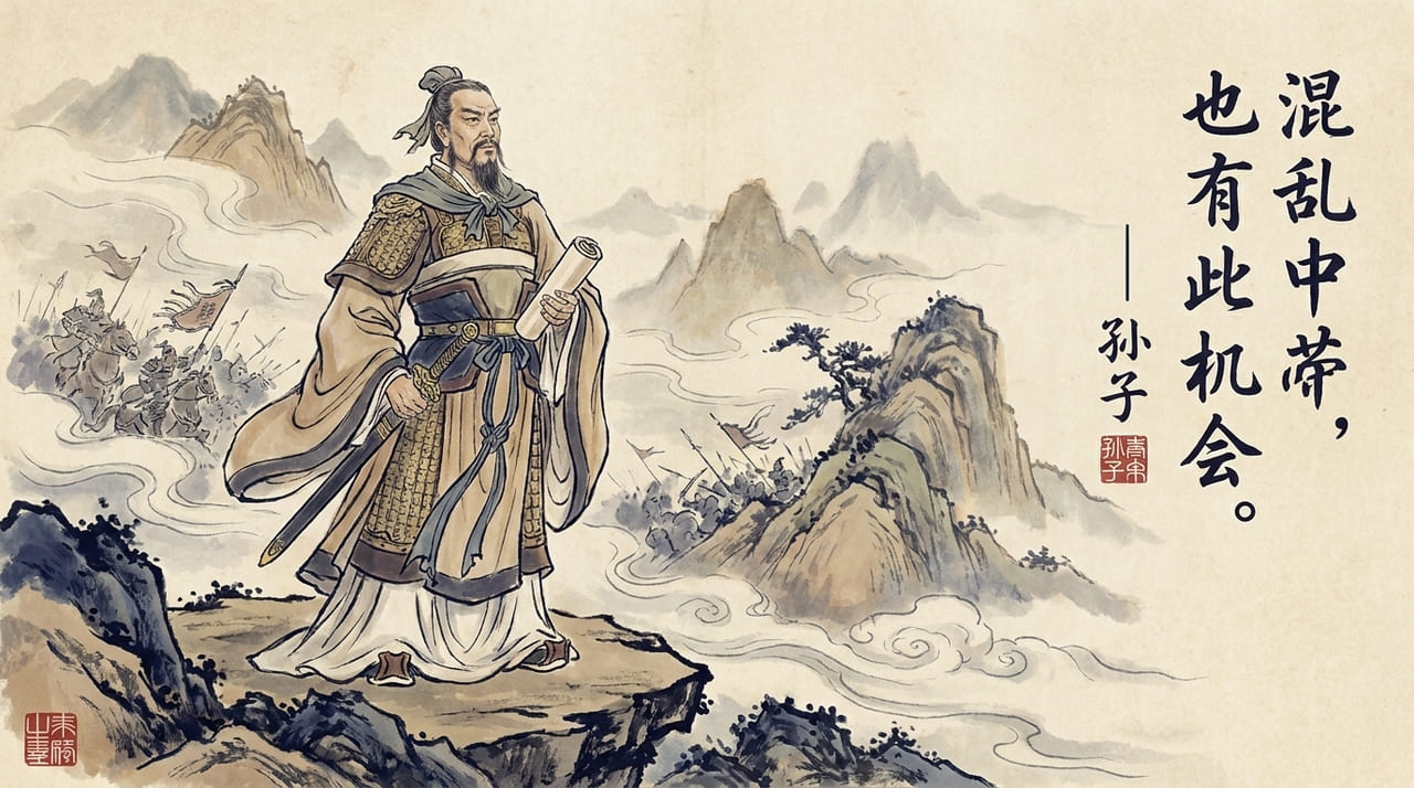 Sun Tzu, o general chinês e mestre da estratégia: "No meio do caos, também existe oportunidade"