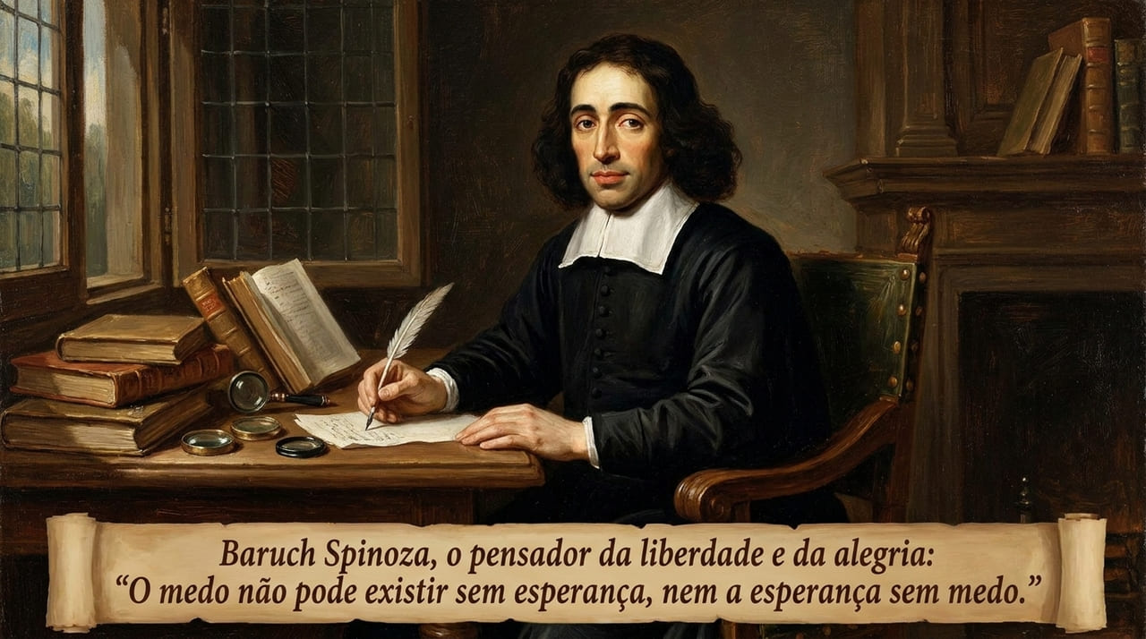 A esperança e o medo são afetos inseparáveis que dependem da incerteza sobre o futuro.