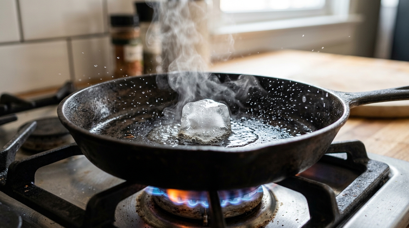 O choque térmico controlado equilibra a distribuição de calor e preserva o brilho natural dos alimentos.