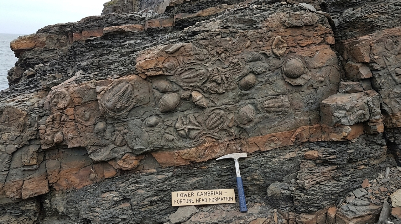 A preservação excepcional de fósseis no sítio de Newfoundland comprova que a diversidade biológica marinha permanecia vibrante antes da extinção em massa.