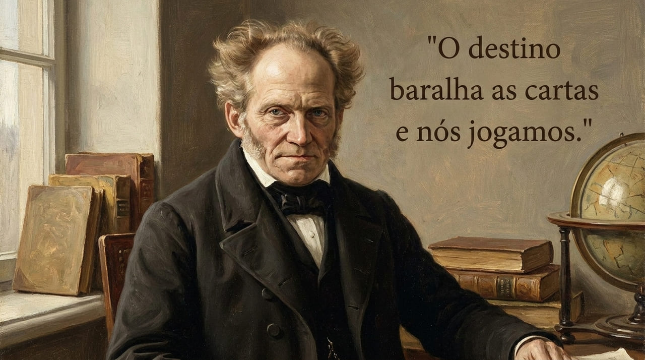 A perspectiva realista de Schopenhauer define a vida como um equilíbrio entre o que nos é imposto e como escolhemos agir.
