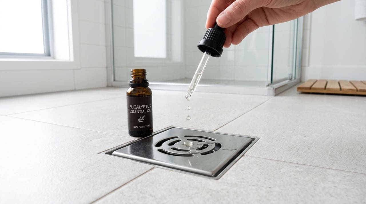 O gotejamento de extratos botânicos após o uso do ambiente garante a formação de uma película aromática duradoura na tubulação.