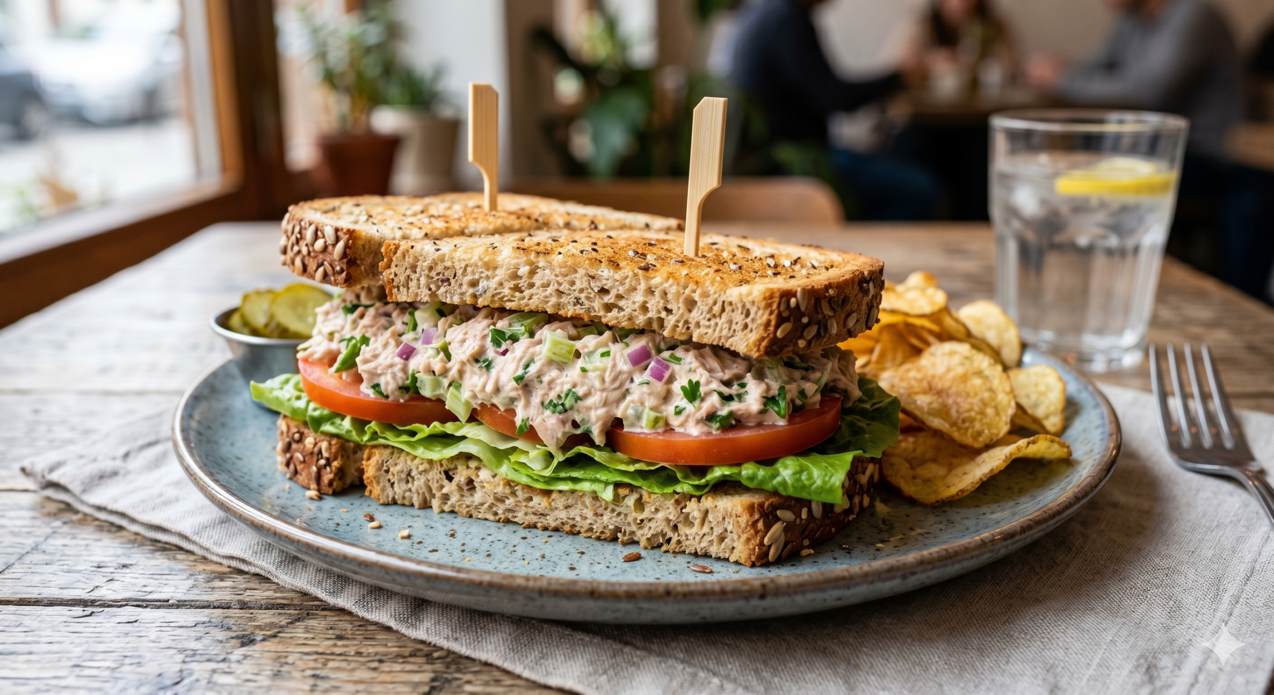 Esse lanche de ‘atum’ vegano vai te fazer esquecer