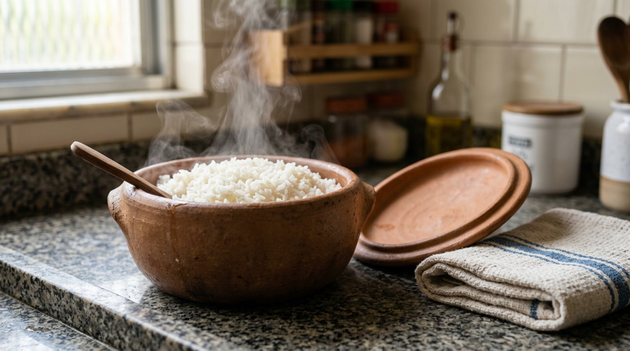 O preparo funciona bem em qualquer recipiente com tampa bem vedada e paredes grossas